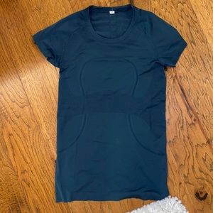 Lululemon short sleeve swiftly tech dark teal